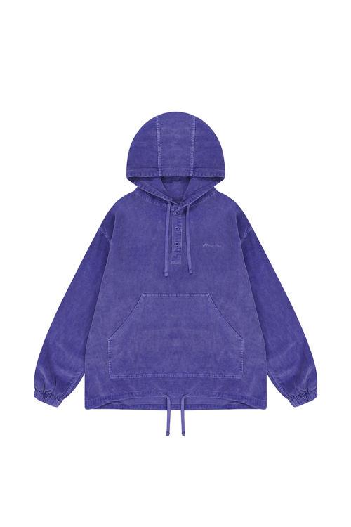 Вельветовый анорак пигмент (Purple)
