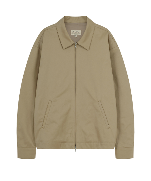 Gabardine хлопок Club куртка (Beige)