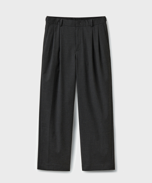 SHADE LINE широкий SLACKS [CHARCOAL]