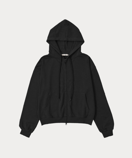 Мягкая зипка с капюшоном (BLACK)