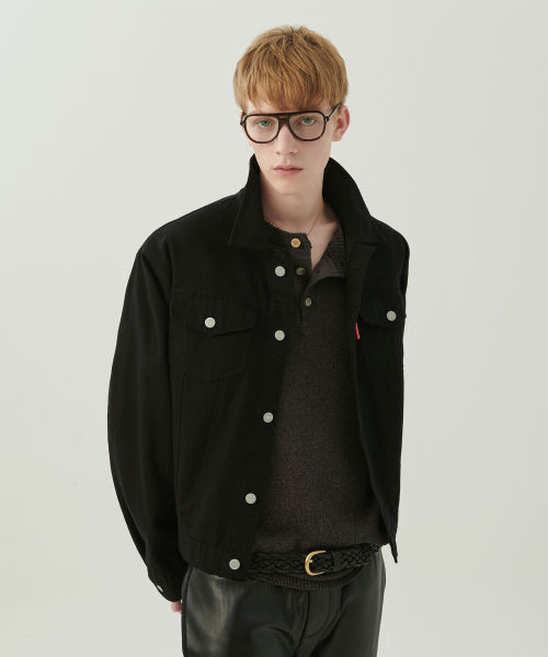 Куртка Black Label Coated Jacket Black
