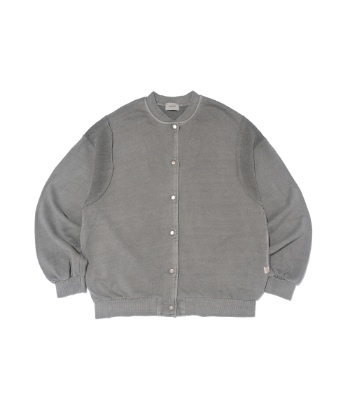 Куртка-васити Amekaji с пигментным окрашиванием (grey)