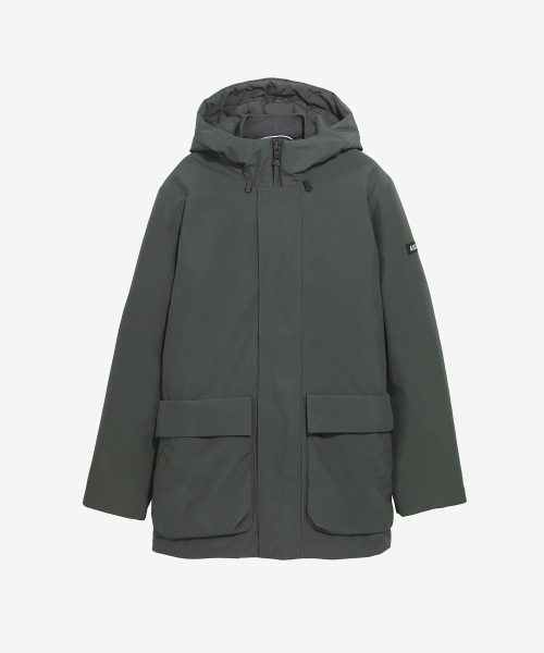 Мужская парка GORE-TEX стеганая с капюшоном AIW25MOUI001URB