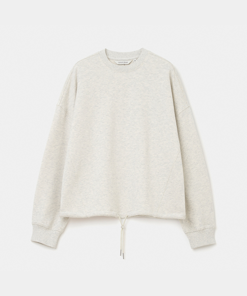 volume sweatshirt(womens) oatmeal melange