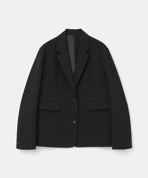 back slit blazer(womens) black