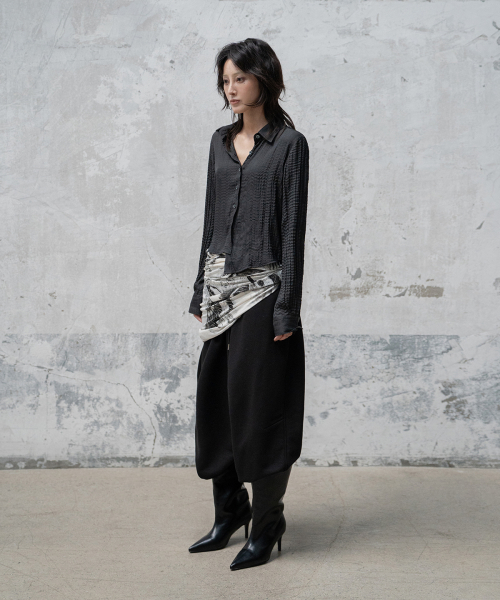 LOGO WIDE SWEAT PANTS