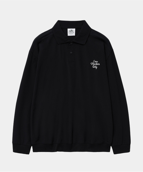 MESH MIX NYLON POLO чёрный