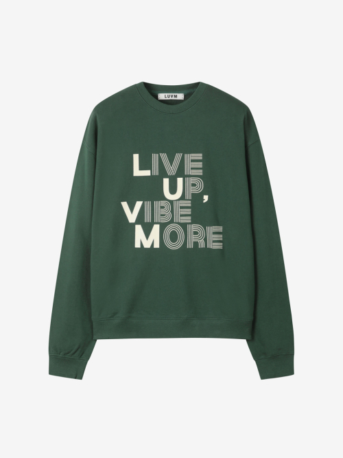 LETTERING SWEATSHIRTS_GREEN