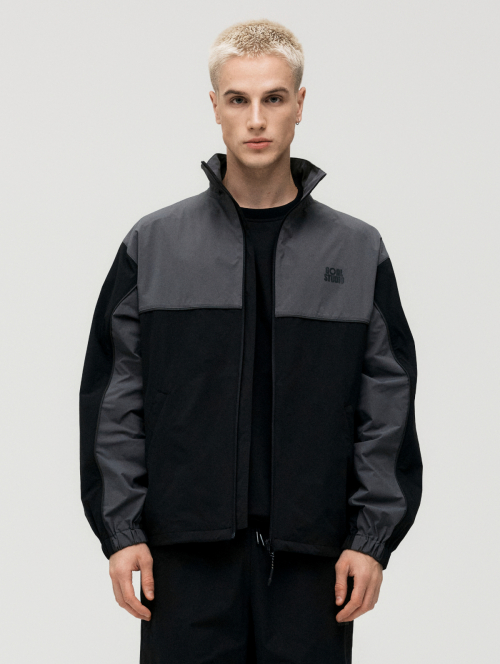 MS STRETCH TRACK JACKET-чёрный