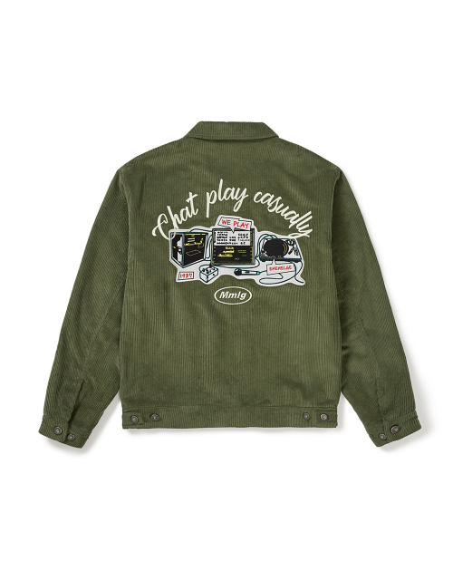 [Mmlg] CPC DJ CORDUROY JACKET (KHAKI)