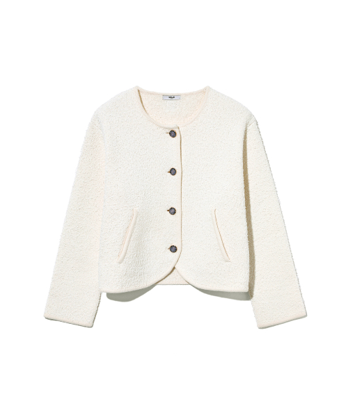 Женский кардиган-пиджак Preppy Medallion [Cream] (UB8GD50)