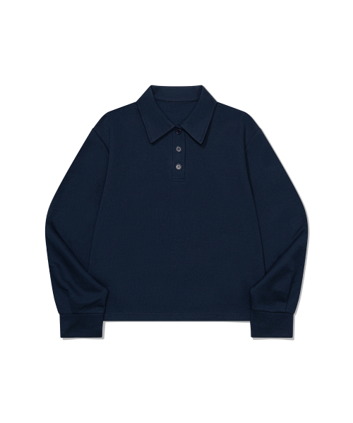 Solid Tone Polo Shirt (NAVY)