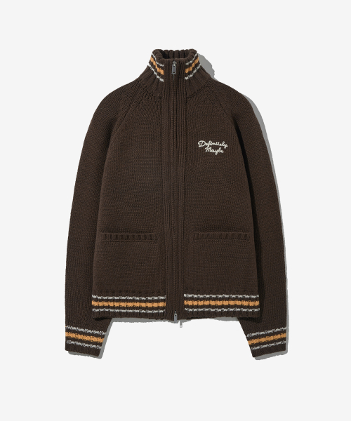 Кофта на молнии ковичан Youth Fragment - Brown