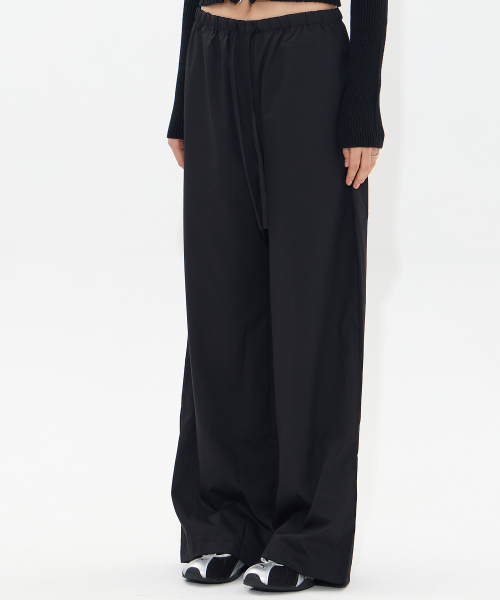 Satin Lounge Pants (BLACK)