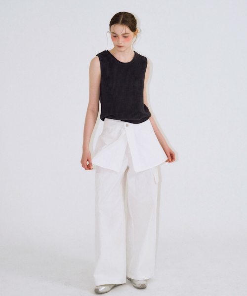 Overlay Cargo Pants - 2colors