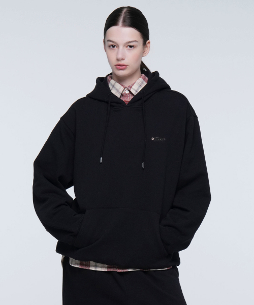 STANDARD LOGO HOODIE (BLACK)