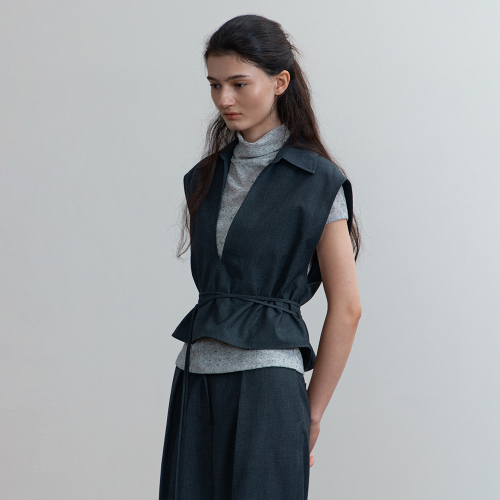 MILES VEST GRAY