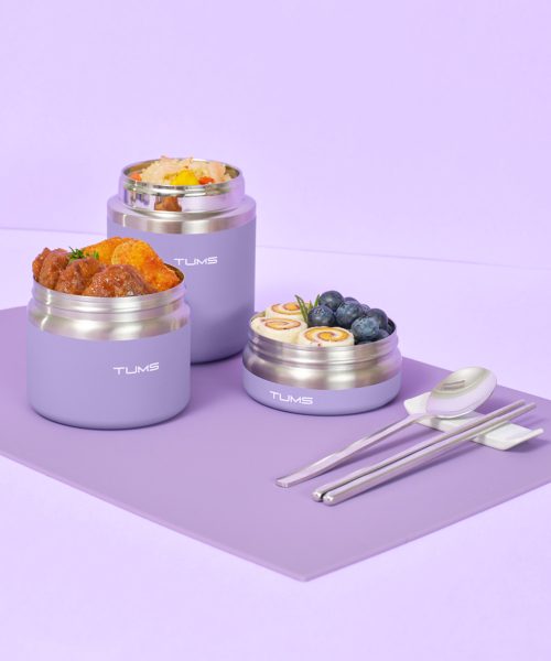 투고 보온도시락 3P