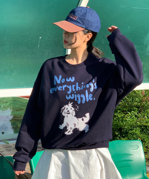 Свитшот Wiggle (Navy)