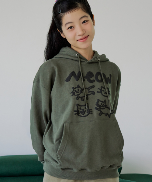 Худи Doodle Miao (Khaki)