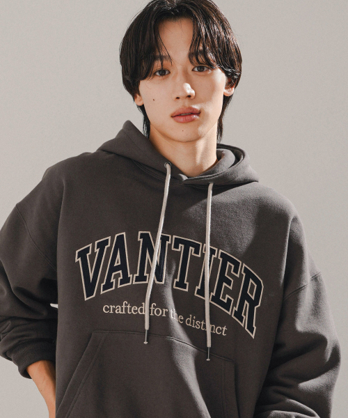 Vantier Hoodie Charcoal KHHD2657