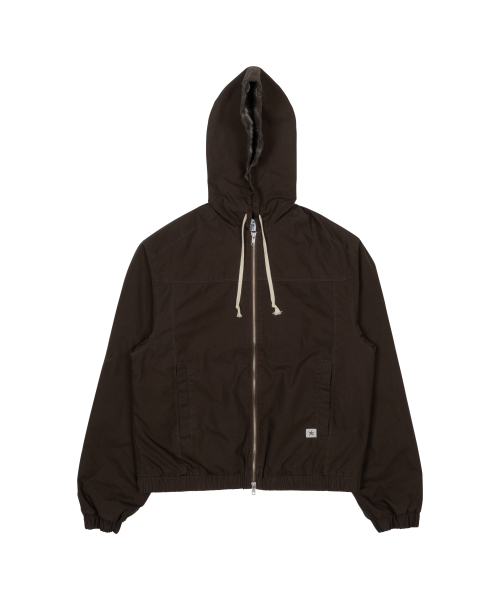 TCM mini logo active jacket (brown)