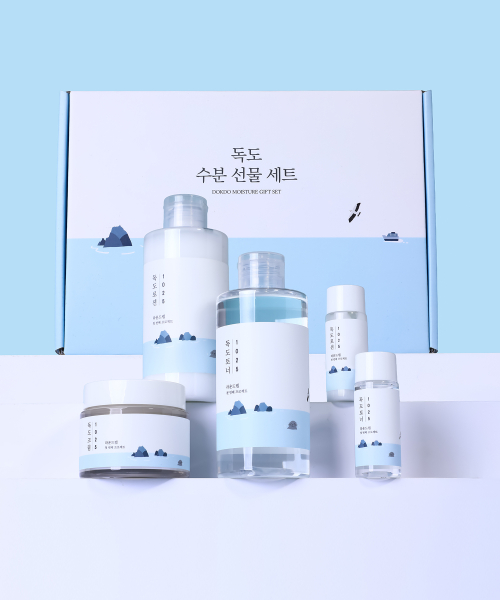 라운드랩() [SET] 1025 독도 수분 선물 세트 (토너 + 로션 + 크림) 상품 이미지