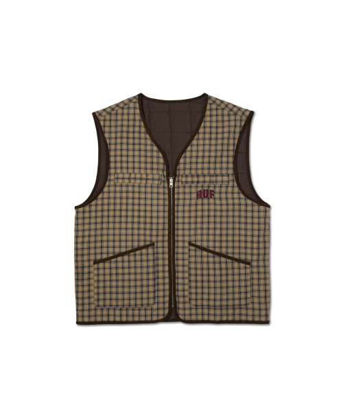 POYNTER REVERSIBLE VEST [CLAY]