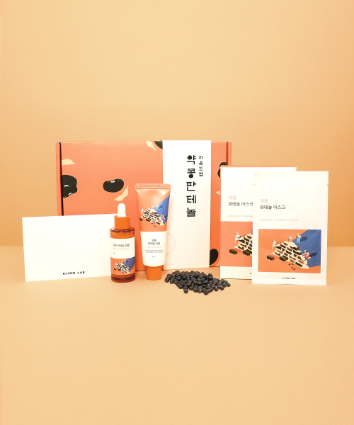 라운드랩() [SET] 약콩 판테놀 선물 세트 (앰플 + 크림 + 마스크) 상품 이미지