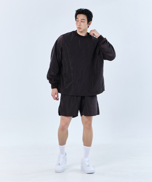 [SET] Z 로고 컴포트 우븐 풀오버 셋업 (2color) ANZTL01 ANZSPT01