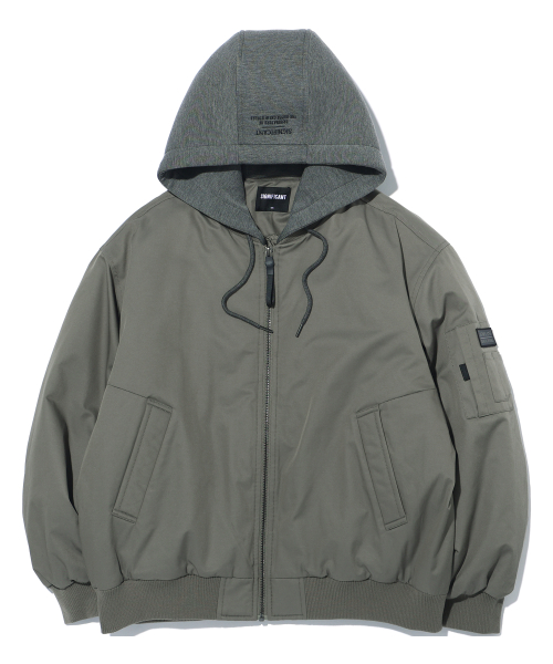 Лётная куртка Twill с логотипом Wappen LQ1JU020_Khaki