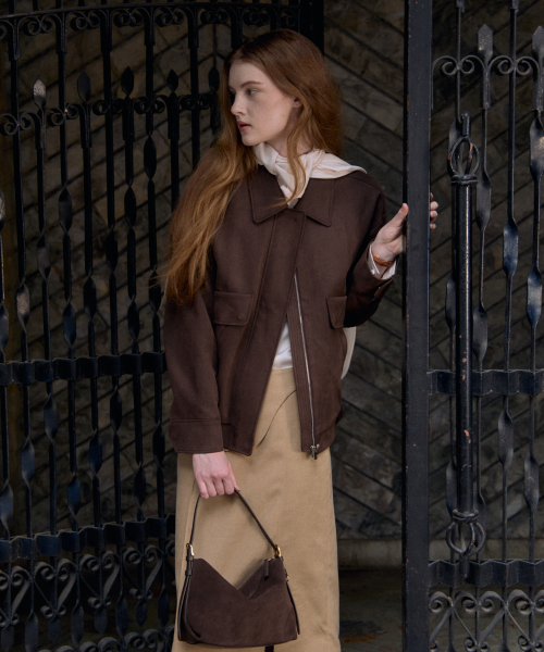 Pepe Suede Jumper DarkBrown
