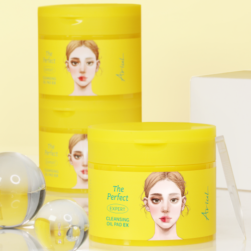 아리얼() 더 퍼펙트 클렌징 오일 패드 EX 60매 상품 이미지