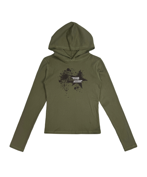 Choke Star худи лонгслив (Khaki)