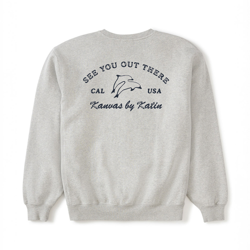 Свитшот Bleach с круглым вырезом - Heather Grey