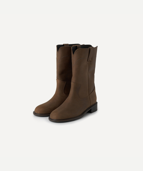 WEDNES HALF BOOTS (CHOCO)