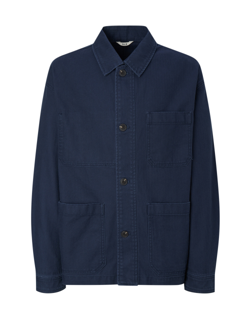Рабочая куртка в елочку Navy