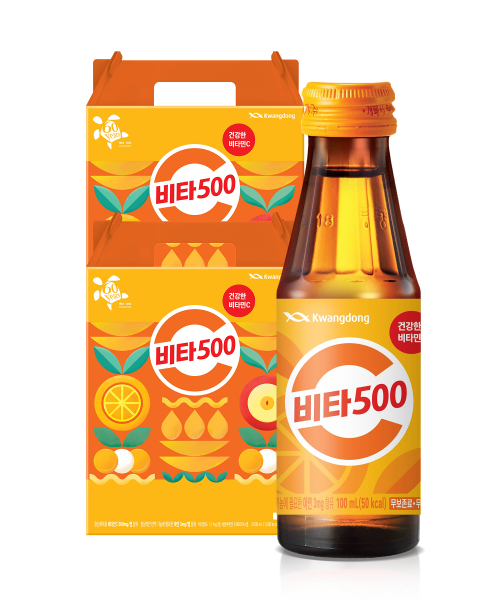 광동제약 광동 비타500 오리지널 100ml 40병 (선물용 박스 동봉)