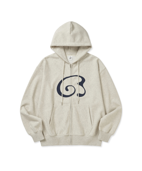 ENOSI Angel Logo HOODIE ZIP-UP [4Color]
