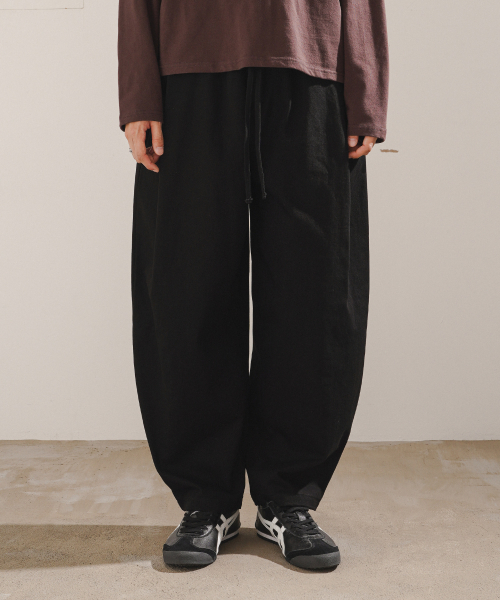 Gift Balloon Wasing Cotton Pants Black JJLP2671