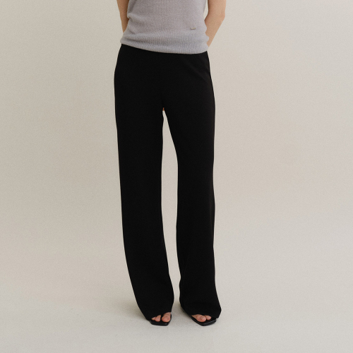 EASY SLACKS (BLACK)