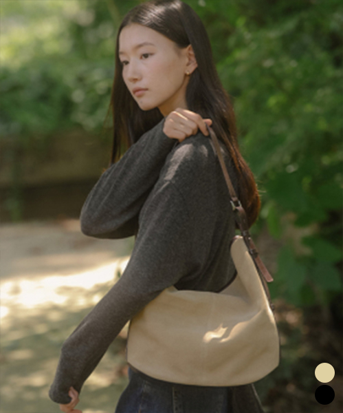 Suede shoulder bag TIFA02AH08_2color