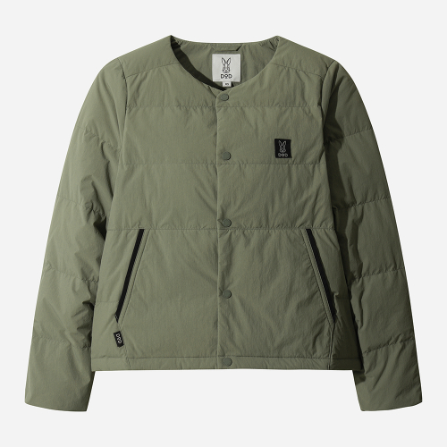 женский) светлый D7 куртка(KHAKI)