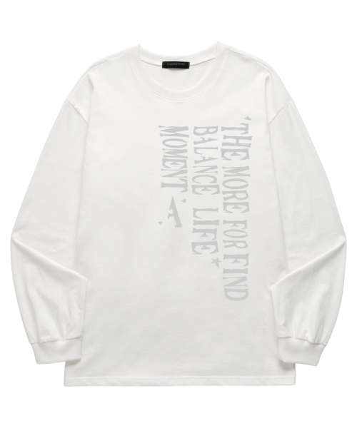 urban balance long sleeve (VLS0207) white