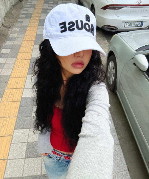 키코지() [유소정 PICK] 어 하우스 캡_화이트 상품 이미지