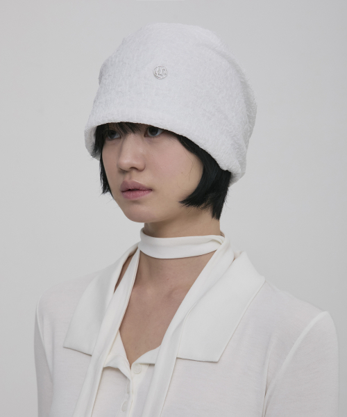 플레어업() Shirring Beanie (FL-739_White) 상품 이미지