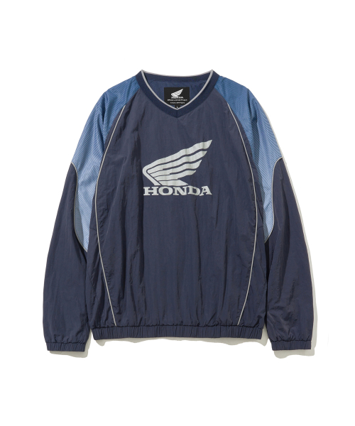 MUSINSA | PHYPS MOTORCYCLE Speed Track Solid nylon Long Sleeve Brown