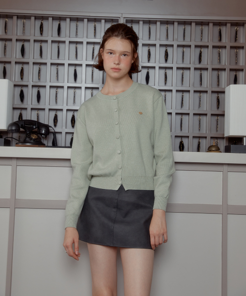 ANC базовый ROUND CARDIGAN_MINT