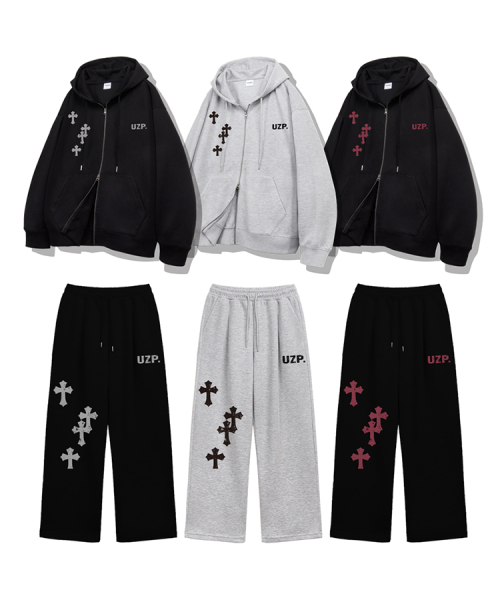 [SET] Darkway 2WAY Overfit Hooded Zip-Up Wide Training брюки 6 Color [ULZU_4602]