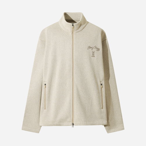 Вязаная куртка Tempknit на молнии (Ivory)